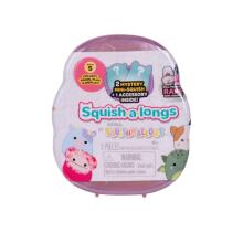 SQUISHMALLOWS SQUISH-A-LONGS figūriņas, 2-paka necaurspīdīgā iepakojumā, 2,5 cm