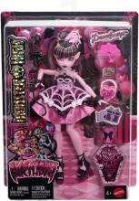 Monster High Scary Sweet Birthday – Draculaura Doll in Pink Party Dress with Accessories