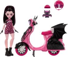 Monster High Draculaura – “Scare-Cruiser” skūtera komplekts ar Count Fabulous
