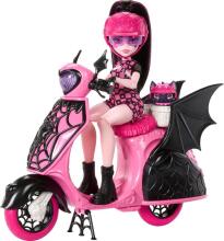 Monster High Draculaura – “Scare-Cruiser” skūtera komplekts ar Count Fabulous