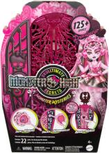 Monster High Skulltimate Secrets – Monster Mysteries Draculaura Wardrobe Set (19+ Surprises)