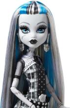 Monster High Reel Drama – Frankie Stein Black & White Collectible Doll with Life-Size Poster