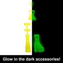 Monster High Skulltimate Secrets – Neon Frights Frankie Stein Doll with Glow-in-the-Dark Surprises (19+ Accessories)