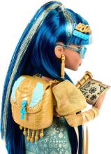 Monster High Cleo De Nile Doll – Royal Gold Outfit with Pet Hissette & Storytelling Accessories