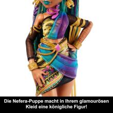 Monster High Nefera De Nile lelle – karaliska mūmija ar Lavish un aksesuāriem