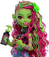 Monster High Venus McFlytrap lelle – augu iedvesmots stils ar Chewlian un aksesuāriem