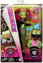 Monster High Fearbook Venus McFlytrap – zemes kluba lelle ar dārzkopības aksesuāriem