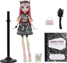 Monster High Рошель Гойл – коллекционная кукла с питомцем Ру и аксессуарами