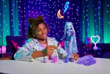 Monster High Abbey Bominable Doll – Haunted Snowflake Look with Mammoth Pet Tundra & Accessories