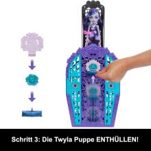 Monster High Skulltimate Secrets: Garden Mysteries Twyla Doll – Magical Wardrobe with 19+ Tea Party Surprises