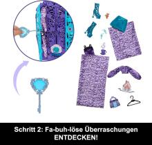 Monster High Skulltimate Secrets: Garden Mysteries Twyla Doll – Magical Wardrobe with 19+ Tea Party Surprises