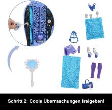 Monster High Skulltimate Secrets: Monster Mysteries Abbey Bominable Doll – Magical Wardrobe with 19+ Surprises
