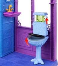 Monster High Buh-tique Hotel Folding Dollhouse Playset – Creepy Hotel with Surprises & 13+ Accessories