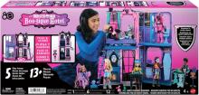 Monster High Buh-tique Hotel Folding Dollhouse Playset – Creepy Hotel with Surprises & 13+ Accessories