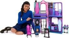 Monster High Buh-tique Hotel Folding Dollhouse Playset – Creepy Hotel with Surprises & 13+ Accessories