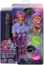 Monster High Creepover Party Clawdeen Wolf – Pajama Party Doll with Pet & Accessories
