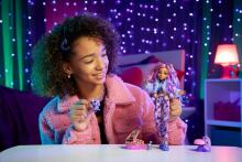 Monster High Creepover Party Clawdeen Wolf – Pajama Party Doll with Pet & Accessories