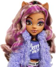Monster High Creepover Party Clawdeen Wolf – Pajama Party Doll with Pet & Accessories