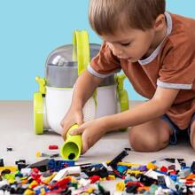 Pick Up Bricks Toy Cleanup Vacuum Art.289442 A toy vacuum cleaner for assembling LEGO sets, LOL doll accessories, and more.