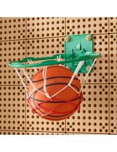 MASTERKIDZ Basketbola komplekts grozs + bumba STEM dēlim