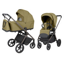 Детская коляска 2в1 CARRELLO Ultra F CRL-6556 Clover Green