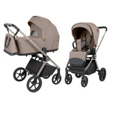 Детская коляска 2в1 CARRELLO Ultra F CRL-6556 Винтажный бежевый