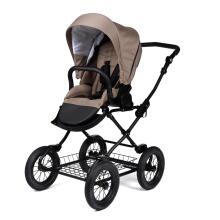Tinynord Classic stroller set in Praline Art. 298920-298907 Super amortisation built in classic baby stroller in beige