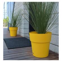 Puķu pods ar paliktni Ethica &Oslash;30x29cm sinepju dzeltens