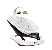 4moms BounceRoo  Infant Seat  Art.15745 Silver Plush Revolucionārs šūpuļkrēsliņš