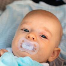 Medela Baby Pacifier Newborn Art.289923 Sleep-safe silicone pacifier, molded, 0-2 m+,2 psc