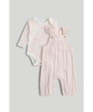 Mothercare Overall Art.LK436 Bērnu kokvilnas kombinezons+bodijs (100% kokvilna)
