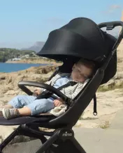 Mima Miro Compact Travel Stroller Art.2899288 Black pastaigu rati
