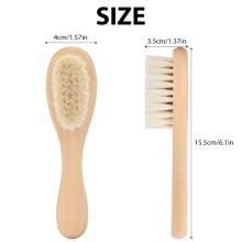 Aolso Wooden Brush Natural Art.289933 Детская расческа с натуральной щетиной