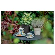 Flower pot with tray Ethica &Oslash;40x39cm brown