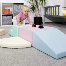 Corner Climber – mīksts rotaļu kāpšanas un kustību komplekts bērniem