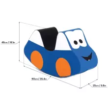 Car – CUSTOM COLOUR Soft Play Rocker