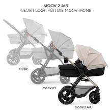 Kinderkraft Moov2 Air 3in1 Art.290378 Grey 3-in-1 baby stroller