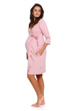 Doctornap  Cotton Night Dress Art.SBL.4243.PAPAYA  Kokvilnas naktskrekliņš grūtniecēm/barošanai