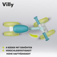 Bebe Basic Villy Art.290488 Turquoise Bērnu līdzsvara velosipēds bez pedāļiem