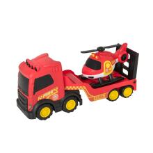TEAMSTERZ Ugunsdzēsēju transportieris ar helikopteru, 35 cm
