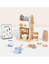 Деревянный кофейный набор TOOKY TOY - Эспрессо-машина бариста