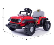 MILLY MALLY 6973 Аккумуляторный автомобиль Prime 2в1 Красный