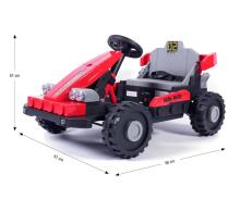 MILLY MALLY 6973 Аккумуляторный автомобиль Prime 2в1 Красный