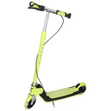 Ikonka Art.KX2778_2 Hulajnoga dla dzieci TRIKE FIX dwukołowa LED składana podwójne hamulce neon zielony
