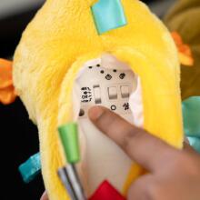 BABY EINSTEIN soothing plush toy Seahorse Soother, yellow, 17400-000