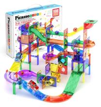 PICASSO TILES Magnetic Construction Set 2-in-1 Set 108 pcs, PTG108