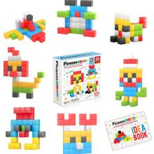 PICASSO TILES Magnetic Construction Set Magnetic Cubes 50 pcs, PMC50
