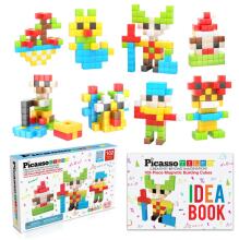 PICASSO TILES Magnētiskais konstruktors magnētiskie kubi 102 detaļas, PMC102