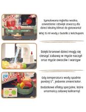 WOOPIE Interactive Kitchen with Steam Faucet and Water Circulation Effects 88 pcs.
