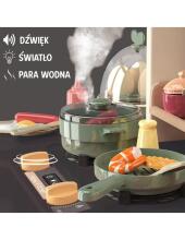WOOPIE Interactive Kitchen with Steam Faucet and Water Circulation Effects 88 pcs.